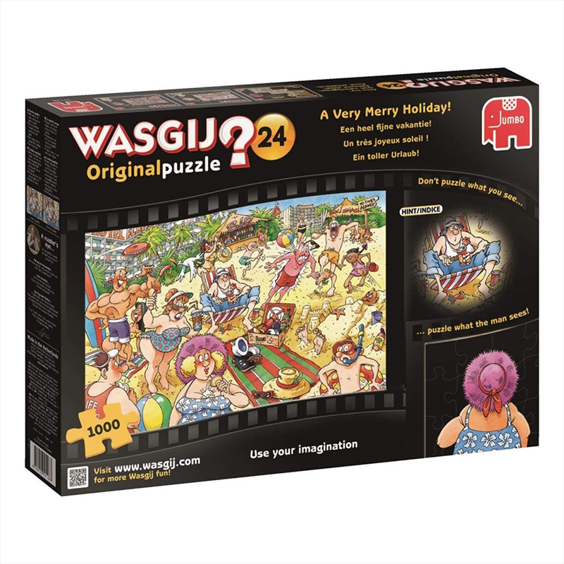Wasgij  Original Very Merry Holiday 1000 Piece Puzzle/Product Detail/Jigsaw Puzzles