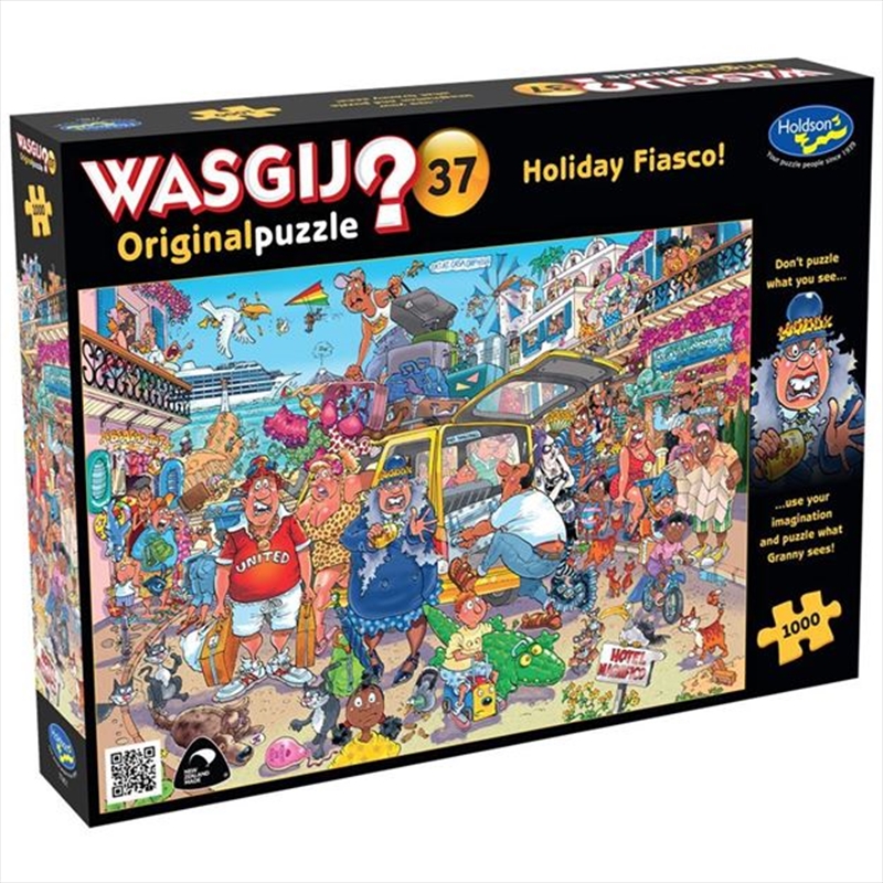 Wasgij Original Holiday Fiasco 1000 Piece Puzzle/Product Detail/Jigsaw Puzzles