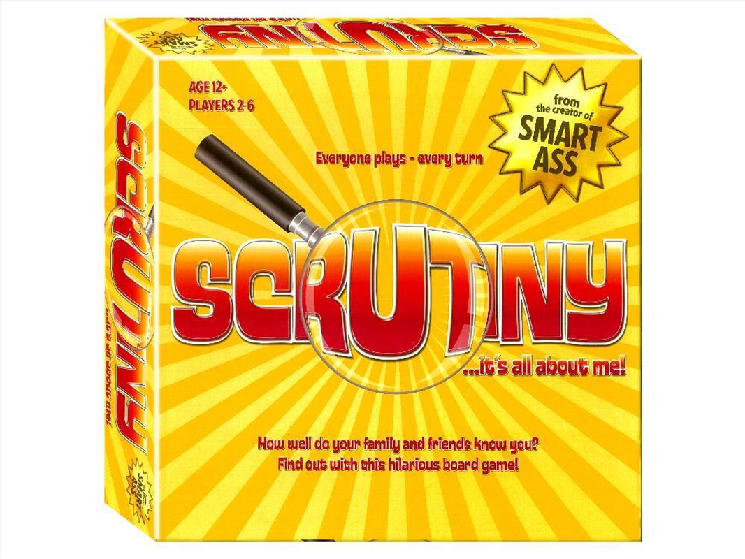 Scrutiny It's All About Me/Product Detail/Board Games