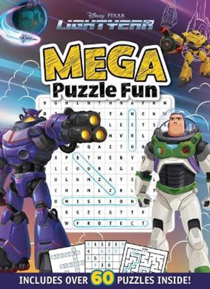 Lightyear - Mega Puzzle Fun/Product Detail/Kids Activity Books