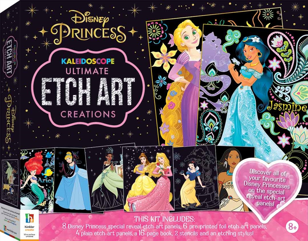 Kaleidoscope Ultimate Etch Art Kit: Disney Princess/Product Detail/Children