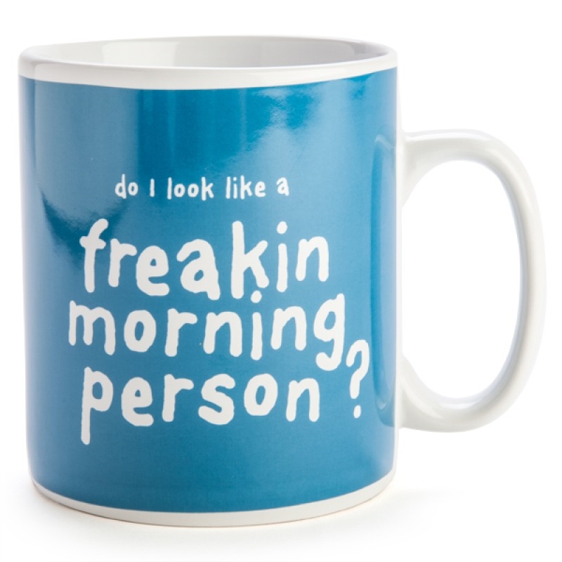 Morning Person Giant Mug/Product Detail/Mugs