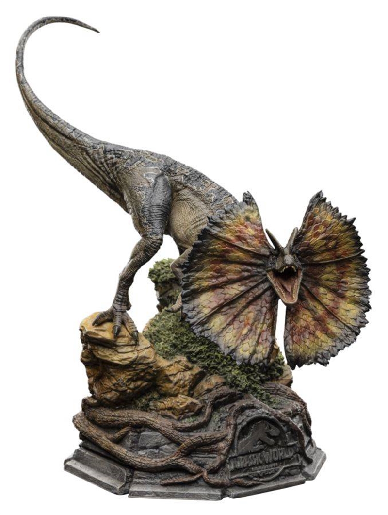 Buy Jurassic World 3 Dominion Dilophosaurus 110 Scale Statue Online