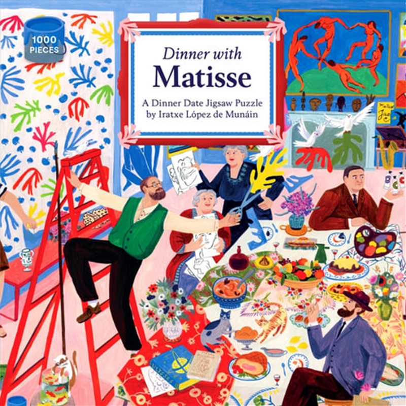 Dinner With Matisse - A 1000-Piece Dinner Date Jigsaw Puzzle/Product Detail/Adult Books