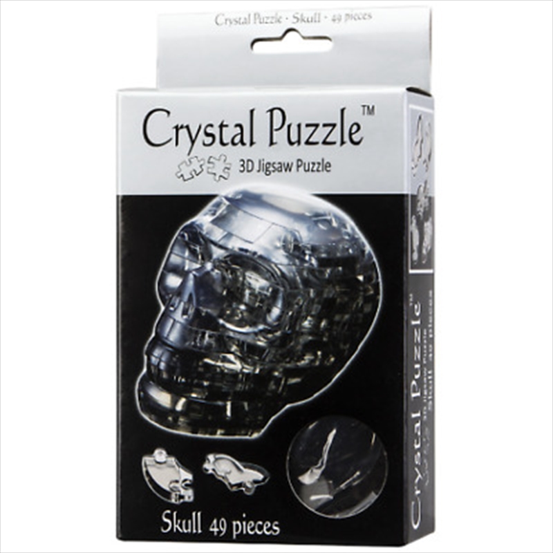 Black Skull 3D Crystal Puzzle - 49 Piece/Product Detail/Jigsaw Puzzles