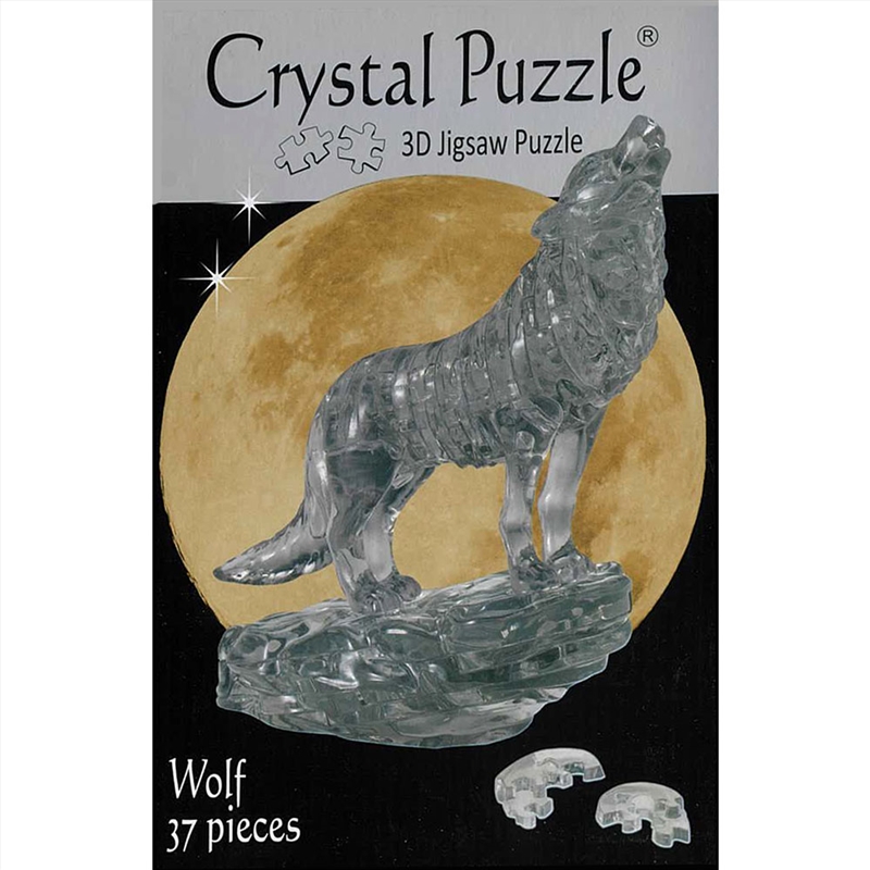 Black Wolf 3D Crystal Puzzle/Product Detail/Jigsaw Puzzles