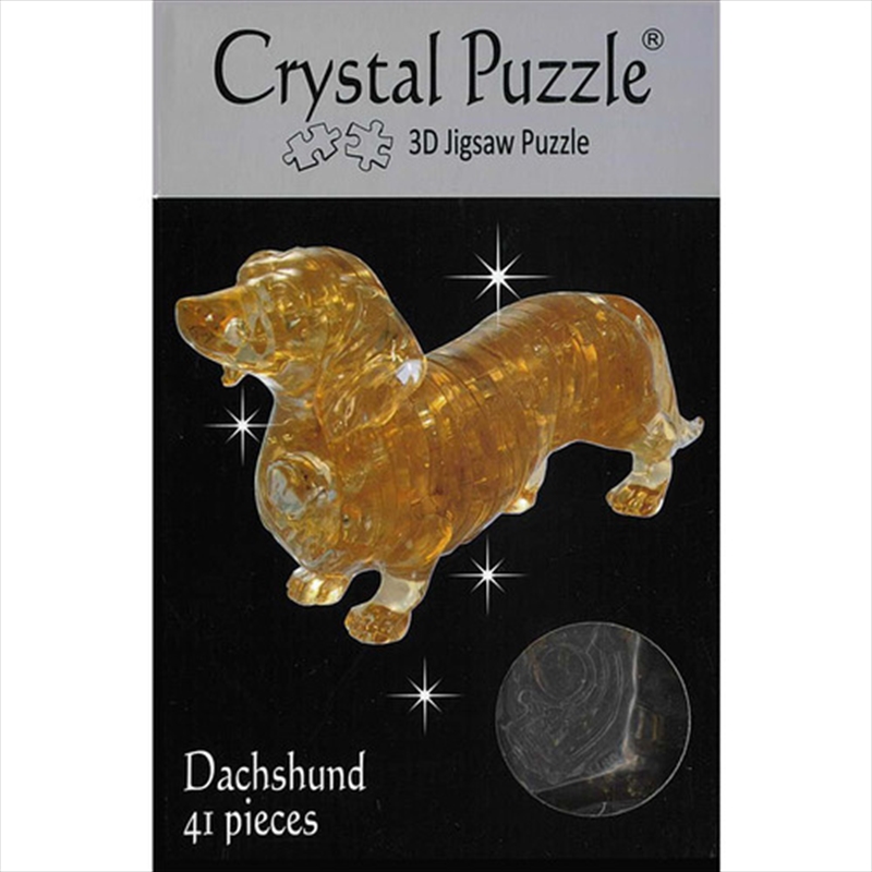 Dachshund 3D Crystal Puzzle/Product Detail/Jigsaw Puzzles