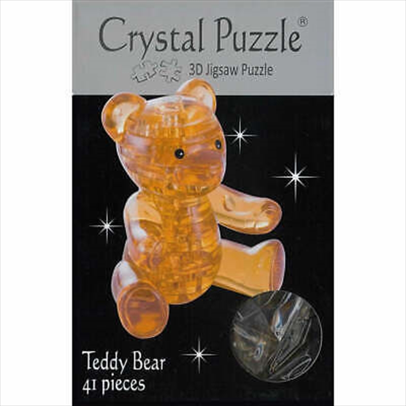 Brown Teddy 3D Crystal Puzzle/Product Detail/Jigsaw Puzzles
