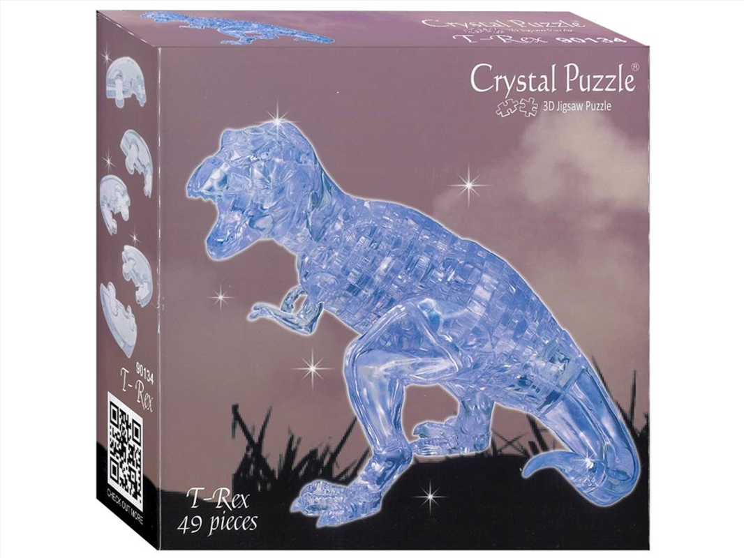 Clear T Rex 3D Crystal Puzzle/Product Detail/Jigsaw Puzzles