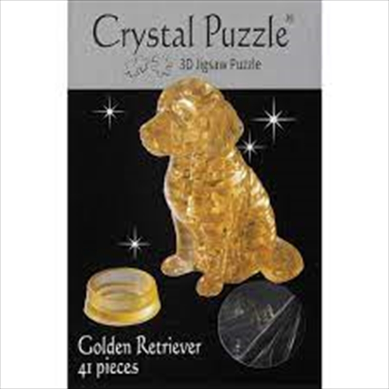 Golden Retriever 3D Crystal/Product Detail/Jigsaw Puzzles