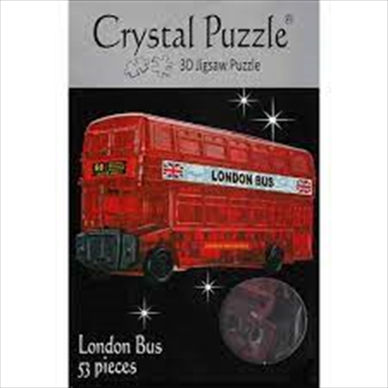 London Bus 3D Crystal Puzzle/Product Detail/Jigsaw Puzzles