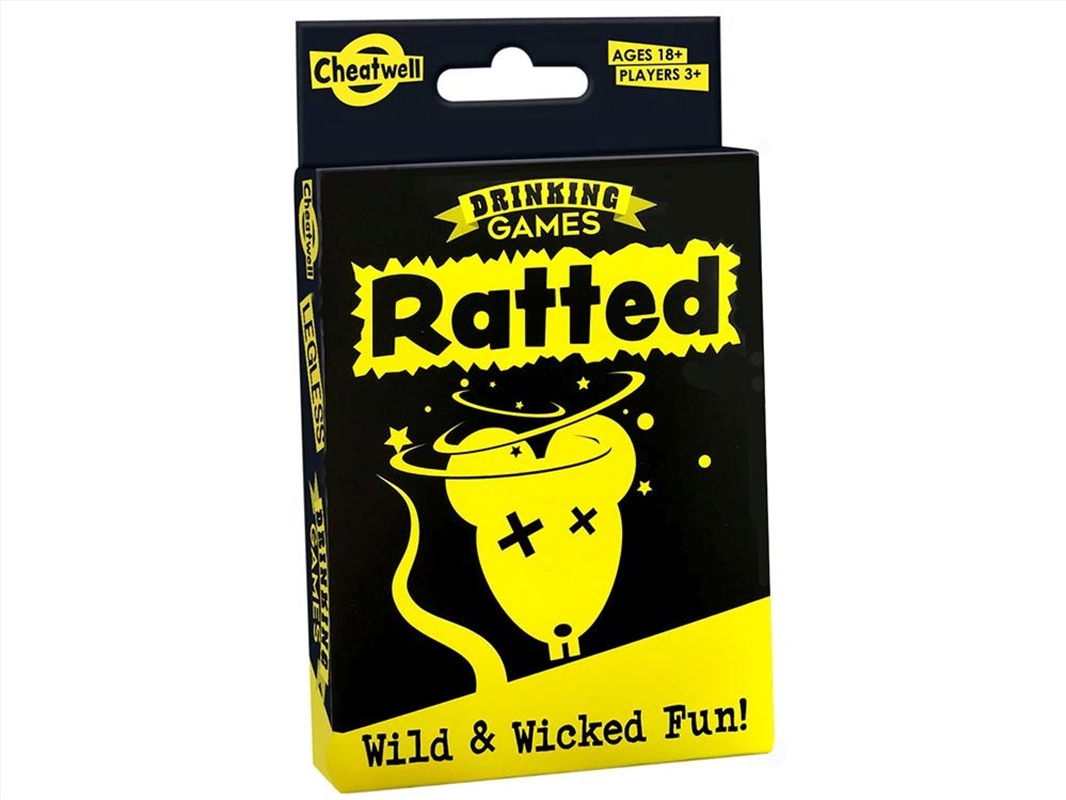 Ratted Drinking Card Game/Product Detail/Adult Games