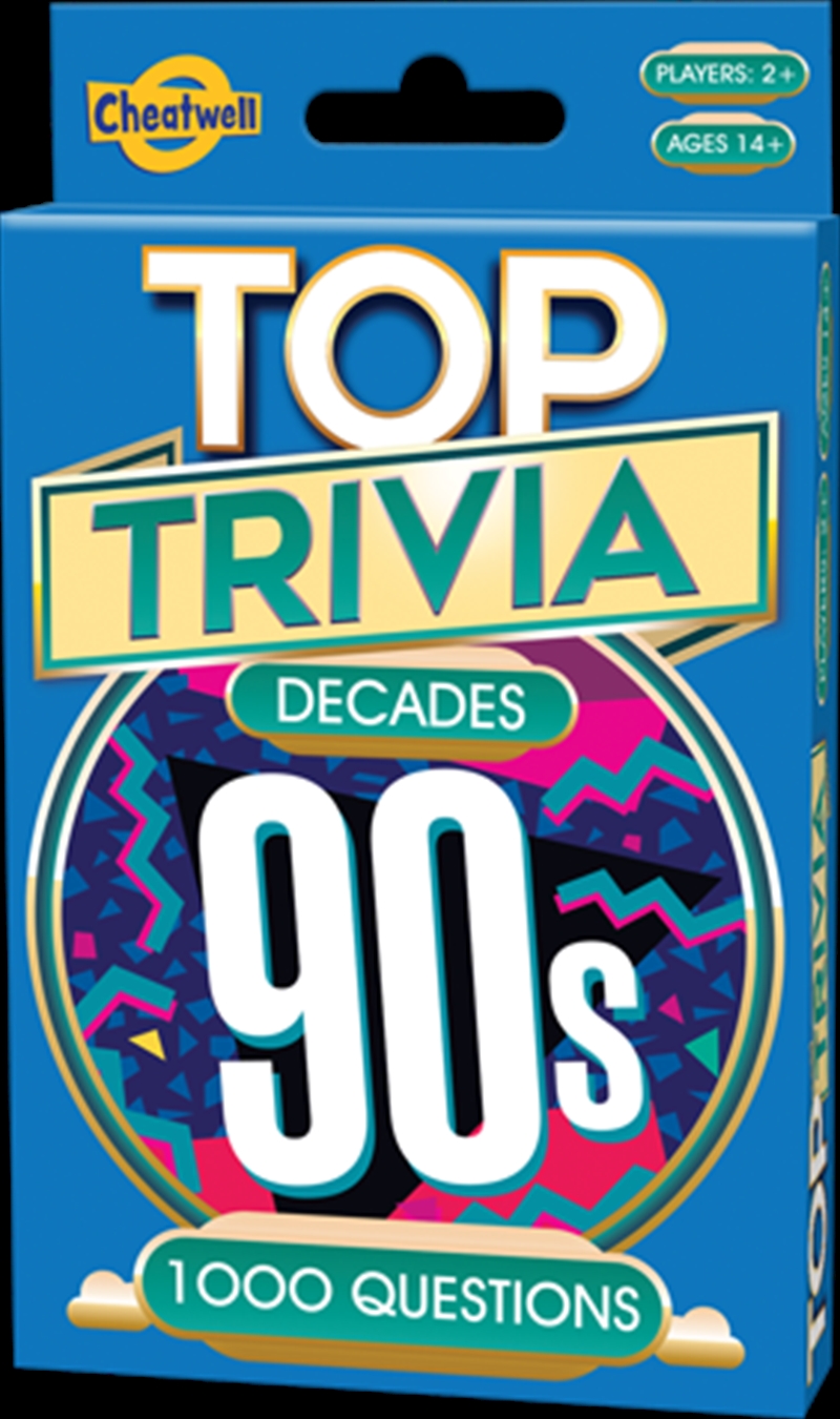 Top Trivia Decades - 90's/Product Detail/Card Games