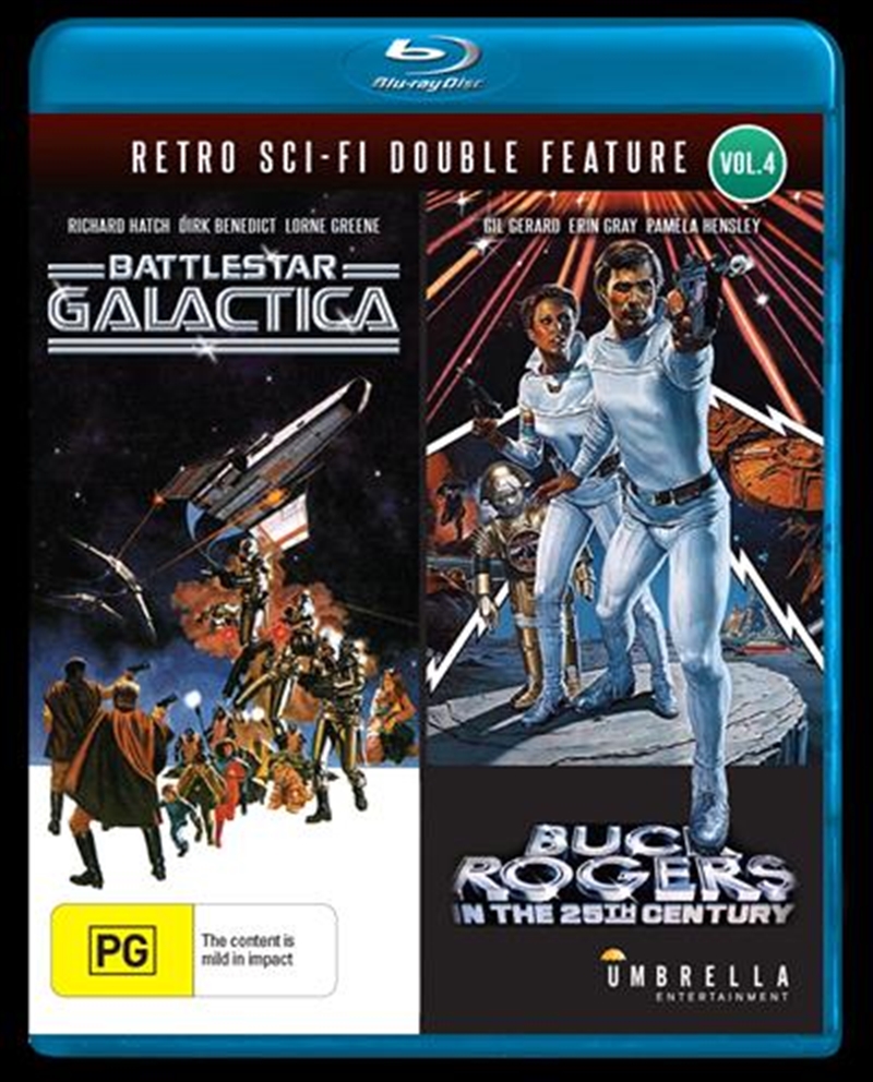 Battlestar Galactica / Buck Rogers In The 25th Century  Retro SciFi Double Feature #4/Product Detail/Sci-Fi