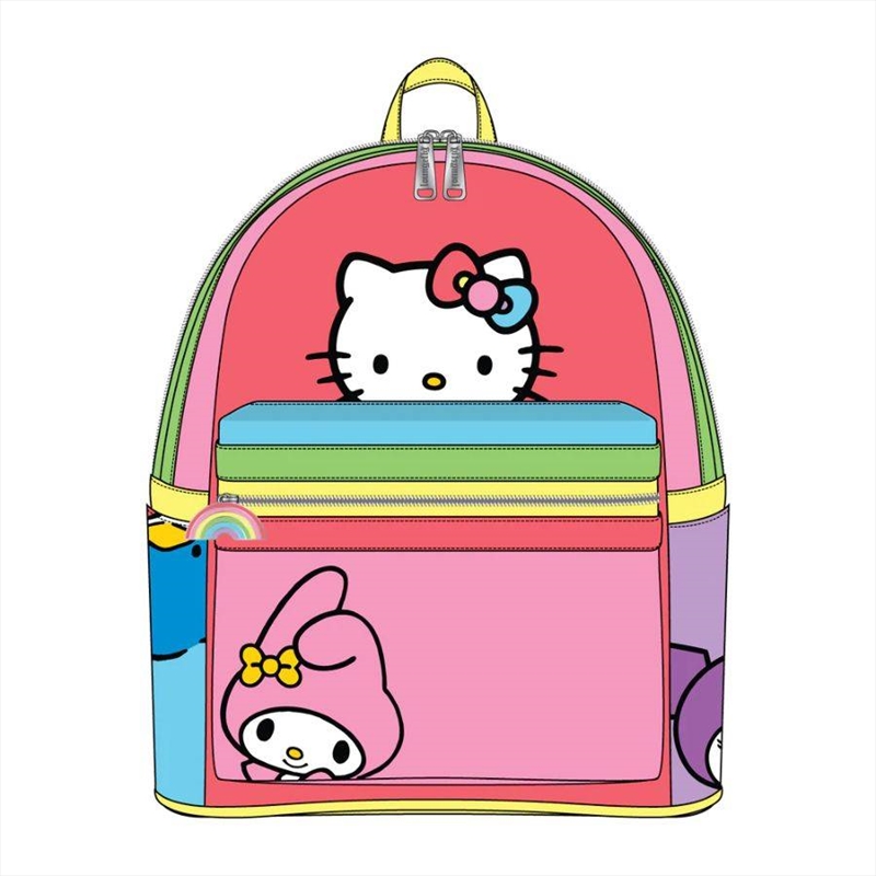 Loungefly - Hello Kitty - Hello Kitty and Friends Color Block Mini Backpack/Product Detail/Bags