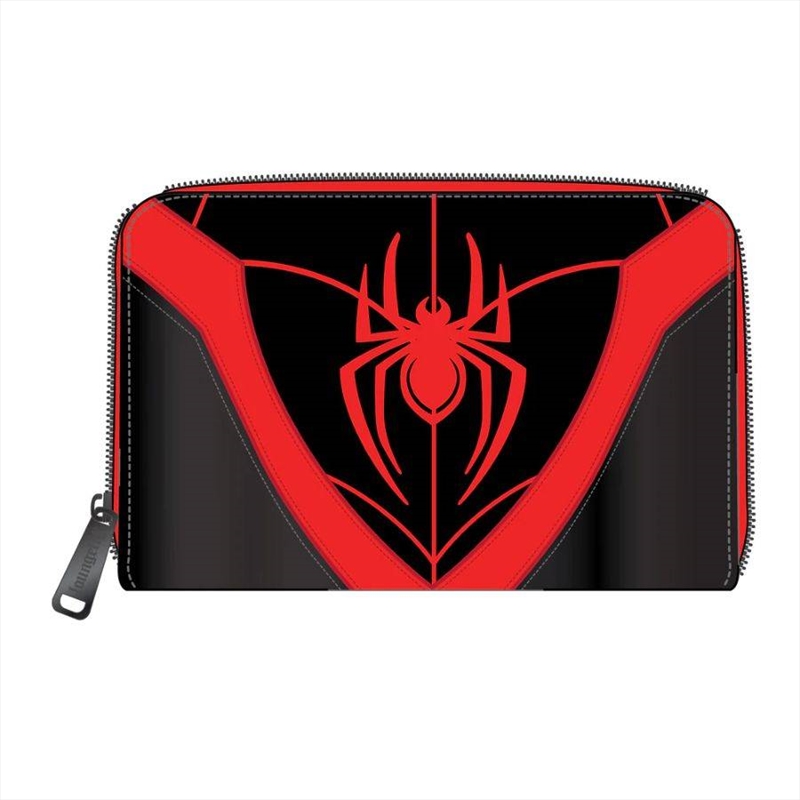 Loungefly Marvel Comics - Spider-Man Miles Morales Costume Zip Purse/Product Detail/Wallets