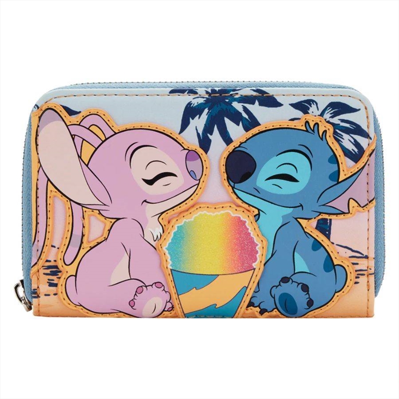 Loungefly Lilo & Stitch - Snow Cone Date Night Zip Purse/Product Detail/Wallets
