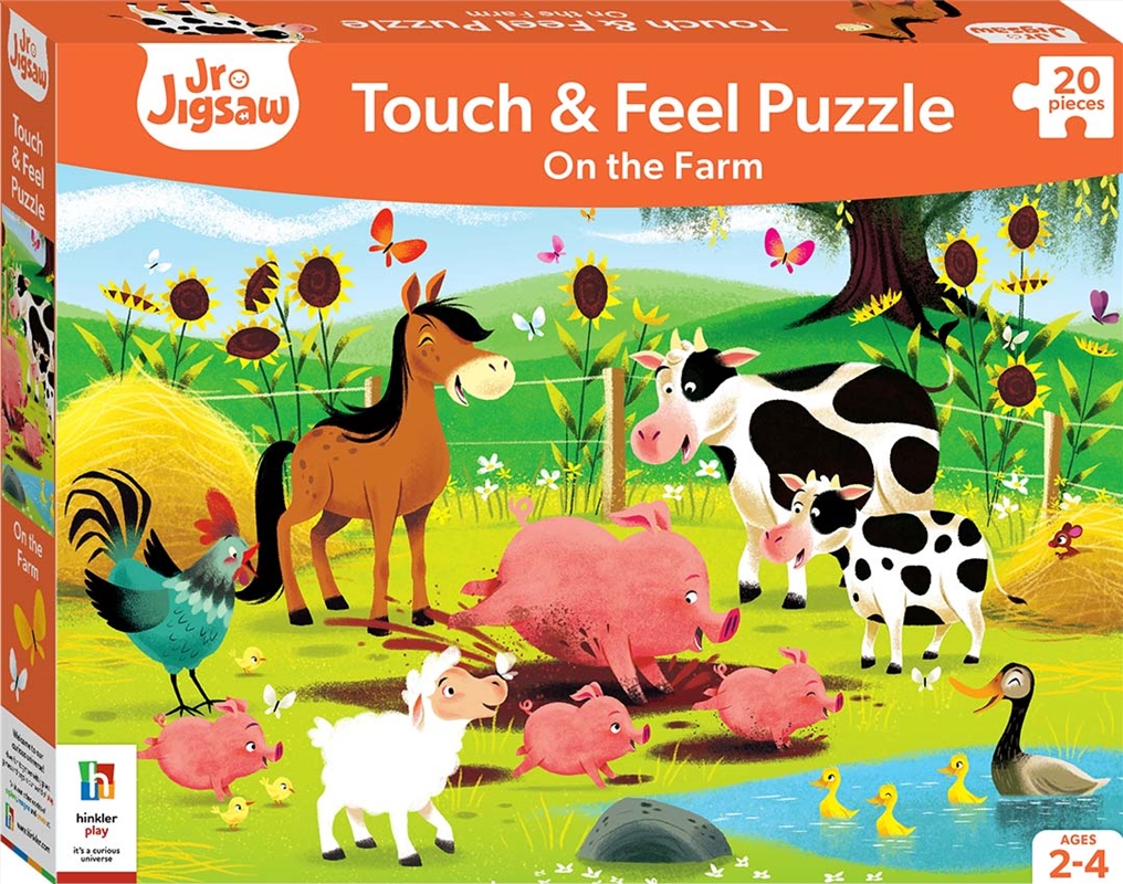 Junior Jigsaw Touch and Feel: On the Farm/Product Detail/Education and Kids