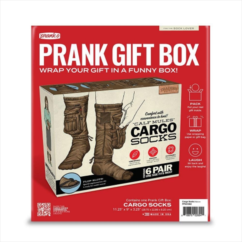 PRANK-O Prank Gift Box - Cargo Socks/Product Detail/Homewares