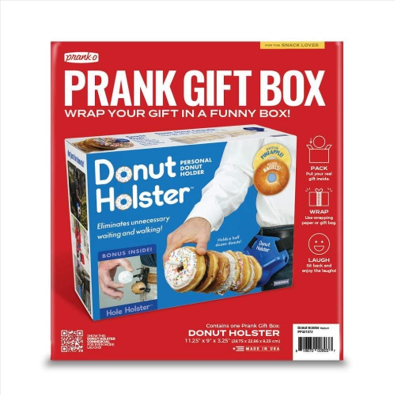 PRANK-O Prank Gift Box - Donut Holster/Product Detail/Homewares