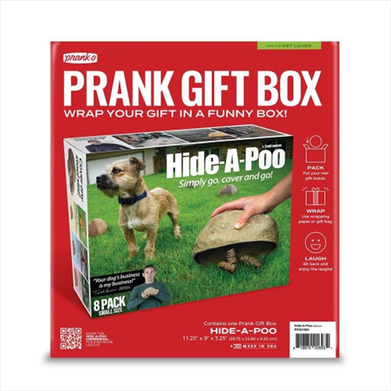 PRANK-O Prank Gift Box Hide A Poo/Product Detail/Homewares