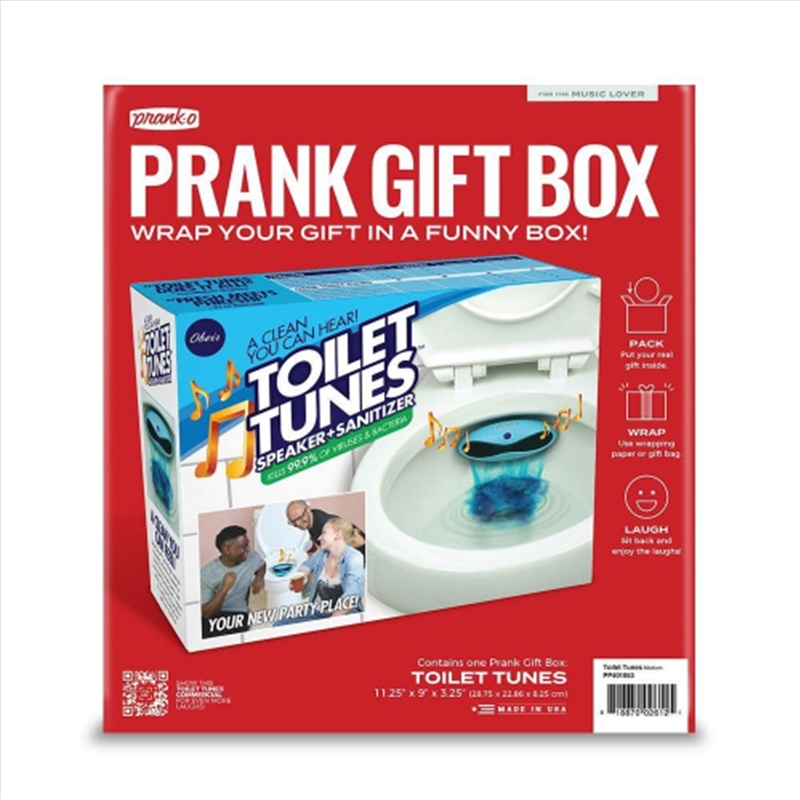 PRANK-O Prank Gift Box - Toilet Tunes/Product Detail/Homewares