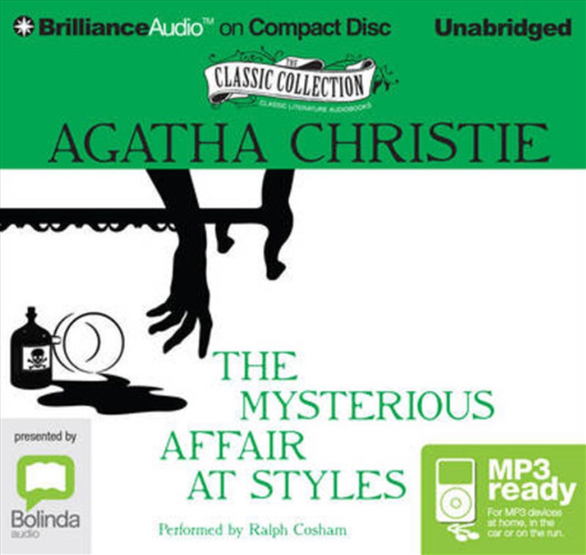 The Mysterious Affair at Styles/Product Detail/Crime & Mystery Fiction