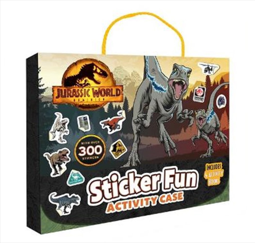 Jurassic World Dominion - Sticker Fun Activity Case/Product Detail/Adults Colouring