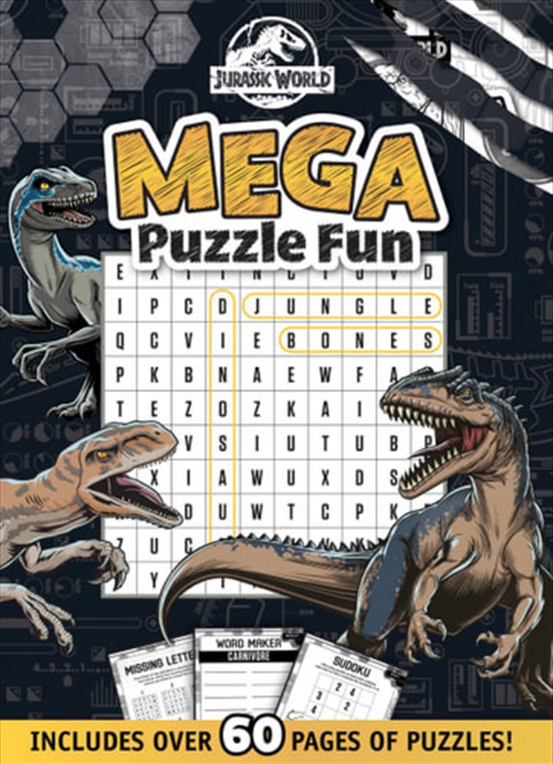 Jurassic World Mega Puzzle Fun/Product Detail/Kids Activity Books