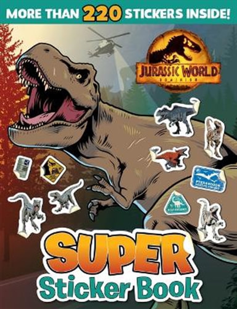 Jurassic World Dominion Super Sticker Book/Product Detail/Kids Activity Books