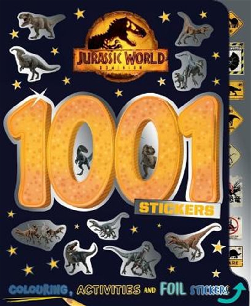 Jurassic World Dominion 1001 Stickers/Product Detail/Kids Activity Books