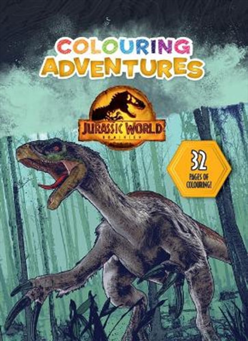 Jurassic World Dominion Colouring Adventures/Product Detail/Kids Colouring