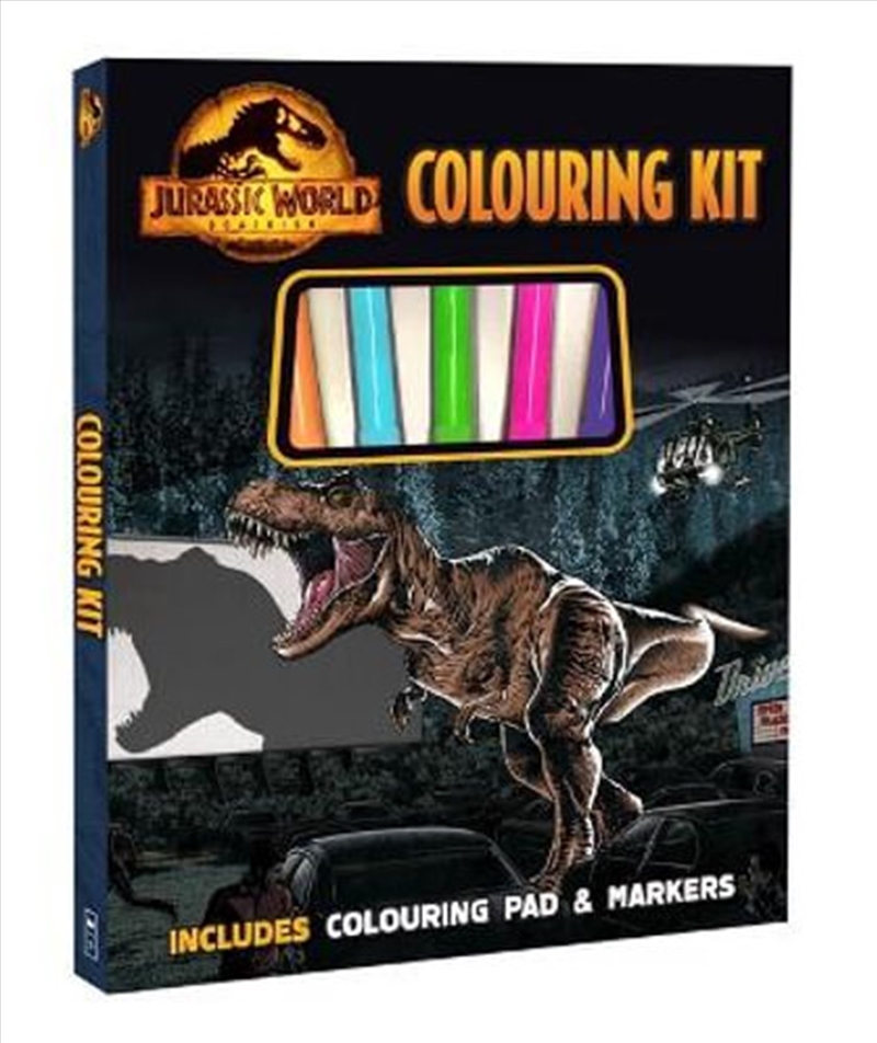 Jurassic World Dominion Colouring Kit/Product Detail/Kids Colouring
