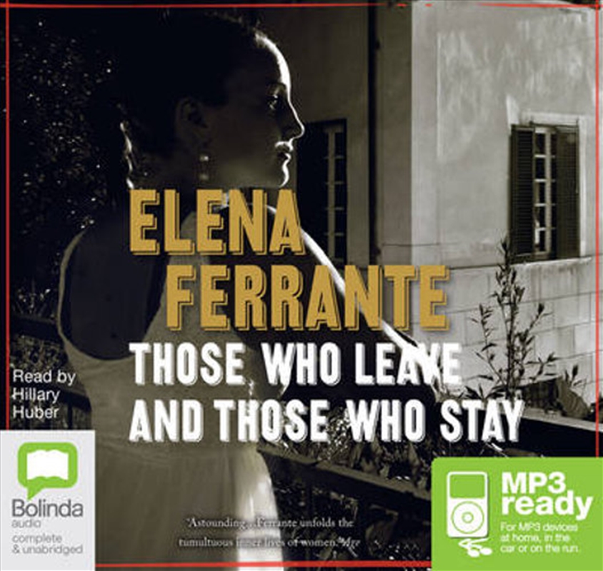 Those Who Leave and Those Who Stay/Product Detail/Audio Books