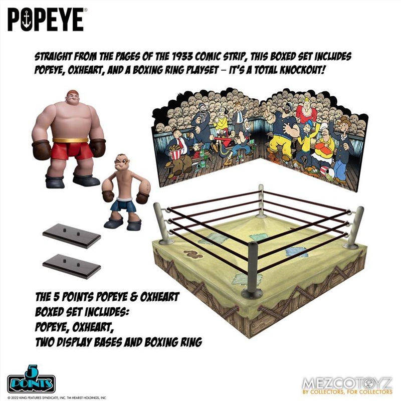 Popeye - Popeye and Oxheart 5-Points Box Set/Product Detail/Figurines