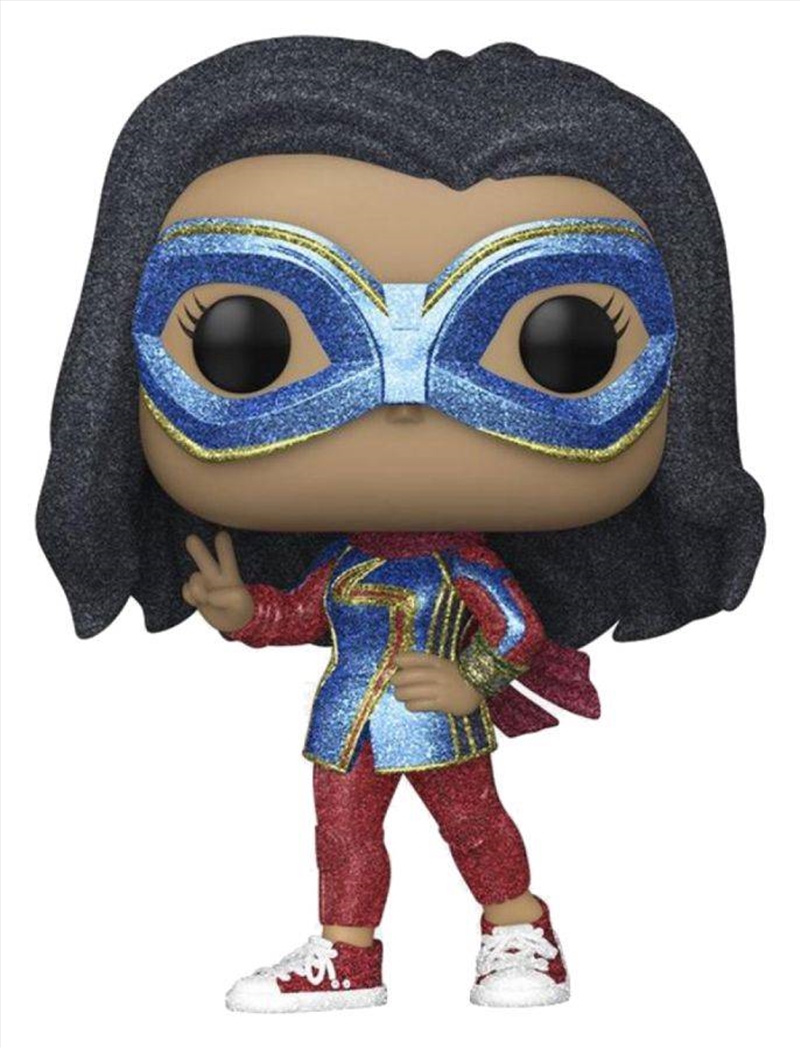 Ms Marvel (TV) - Ms Marvel Diamond Glitter US Exclusive Pop! Vinyl [RS]/Product Detail/Movies