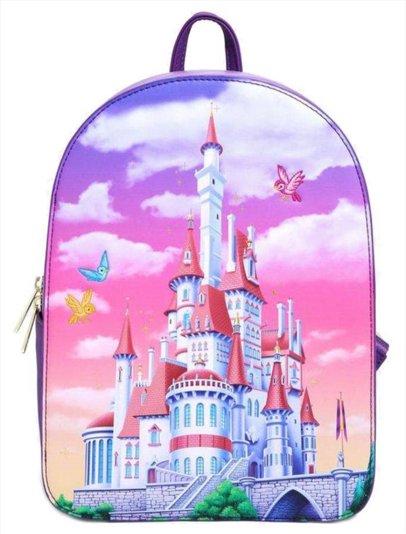Loungefly Beauty and the Beast (1991) - Castle Snap Flap US Exclusive Mini Backpack | Apparel