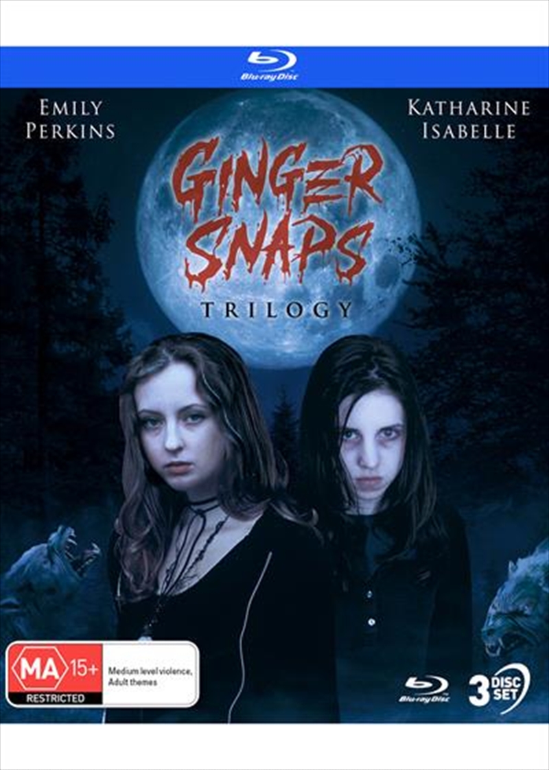 Buy Ginger Snaps Trilogy on Bluray Sanity