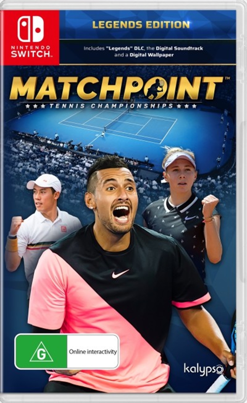 Matchpoint Tennis Championships Legends Edition | Nintendo Switch