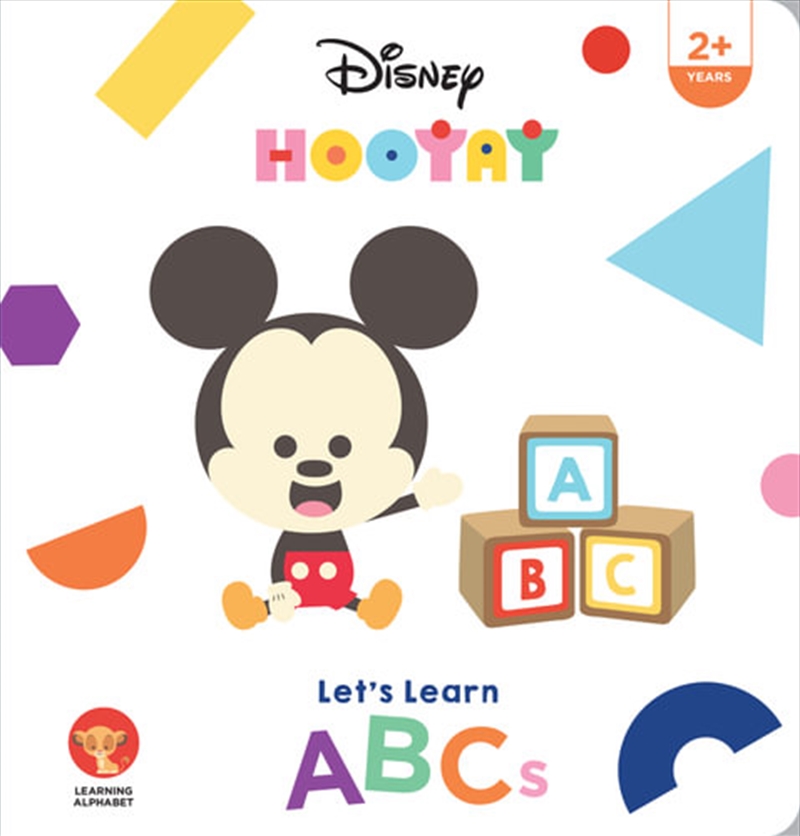 Hooyay: Let's Learn ABC (Disney) | Board Book