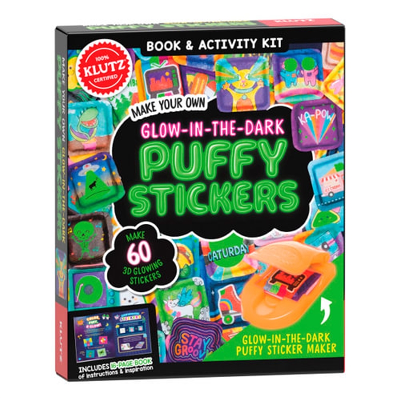 Make Your Own Glow-in-the-Dark Puffy Stickers (Klutz)/Product Detail/Kids Activity Books