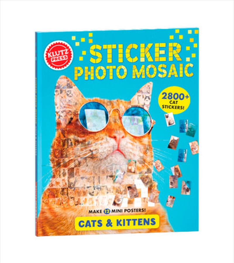 Sticker Photo Mosaics: Cats & Kittens/Product Detail/Stickers