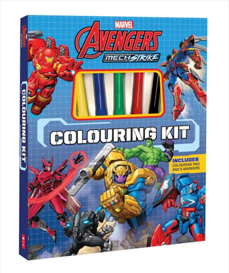 Avengers Mech Strike: Colouring Kit/Product Detail/Kids Activity Books