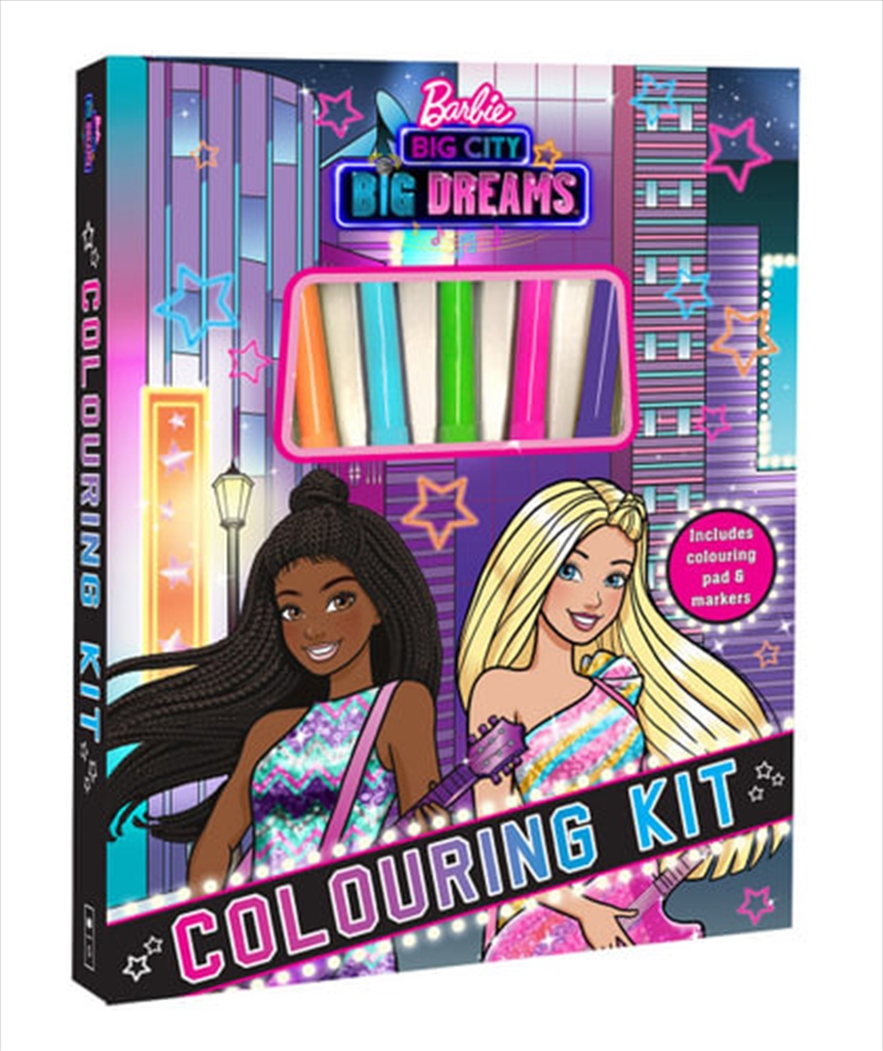 Barbie: Big City Big Dreams: Colouring Kit/Product Detail/Kids Activity Books
