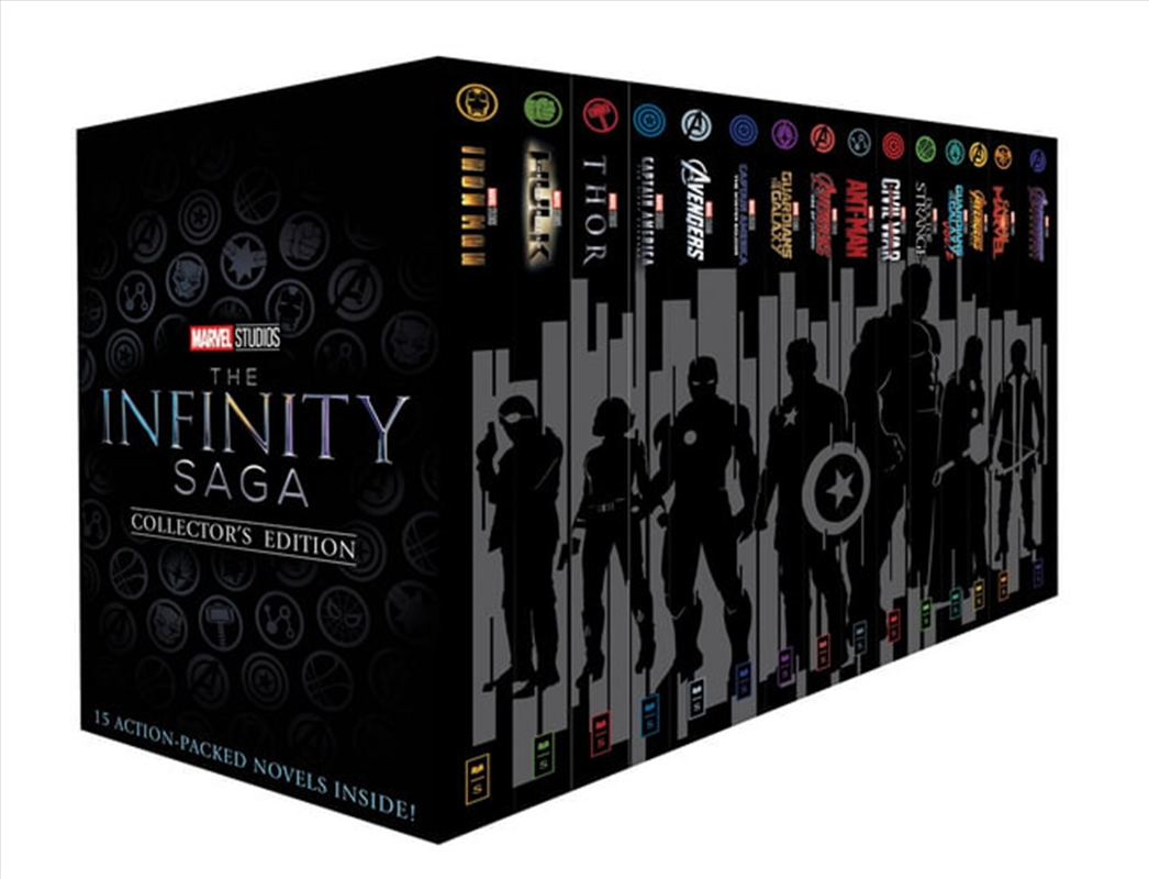 The Infinity Saga Collector's Edition 15-Book Boxset (Marvel Studios)/Product Detail/Fiction Books