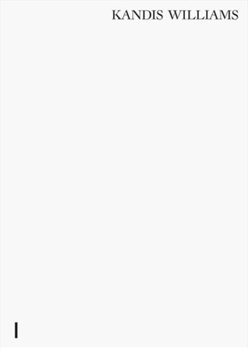 Kandis Williams/Product Detail/Arts & Entertainment