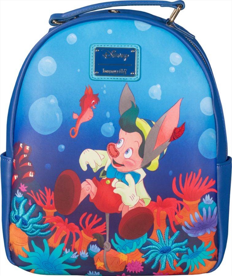Loungefly - Pinocchio (1940) - Sea US Exclusive Mini Backpack | Apparel