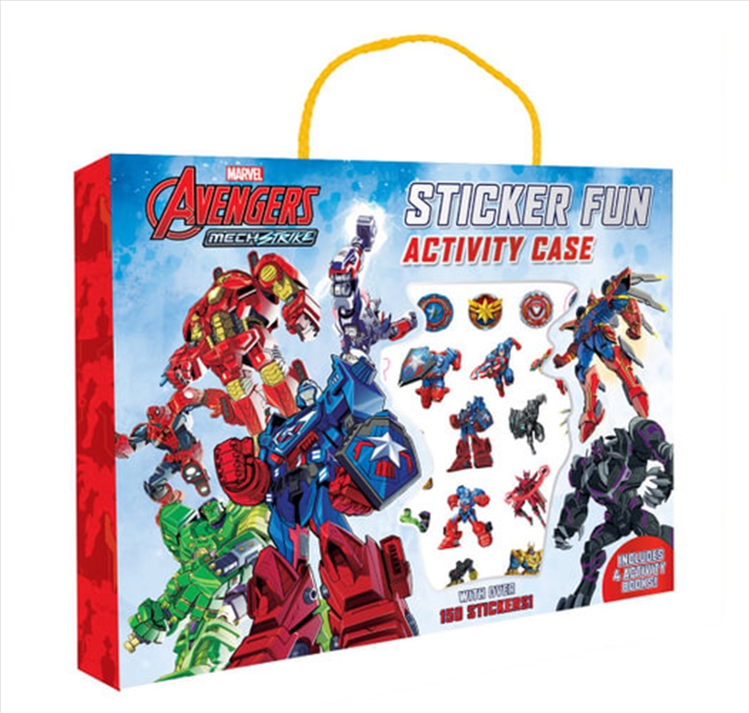 Avengers Mech Strike Puffy Sticker Fun Activity Case (Marvel)/Product Detail/Kids Activity Books