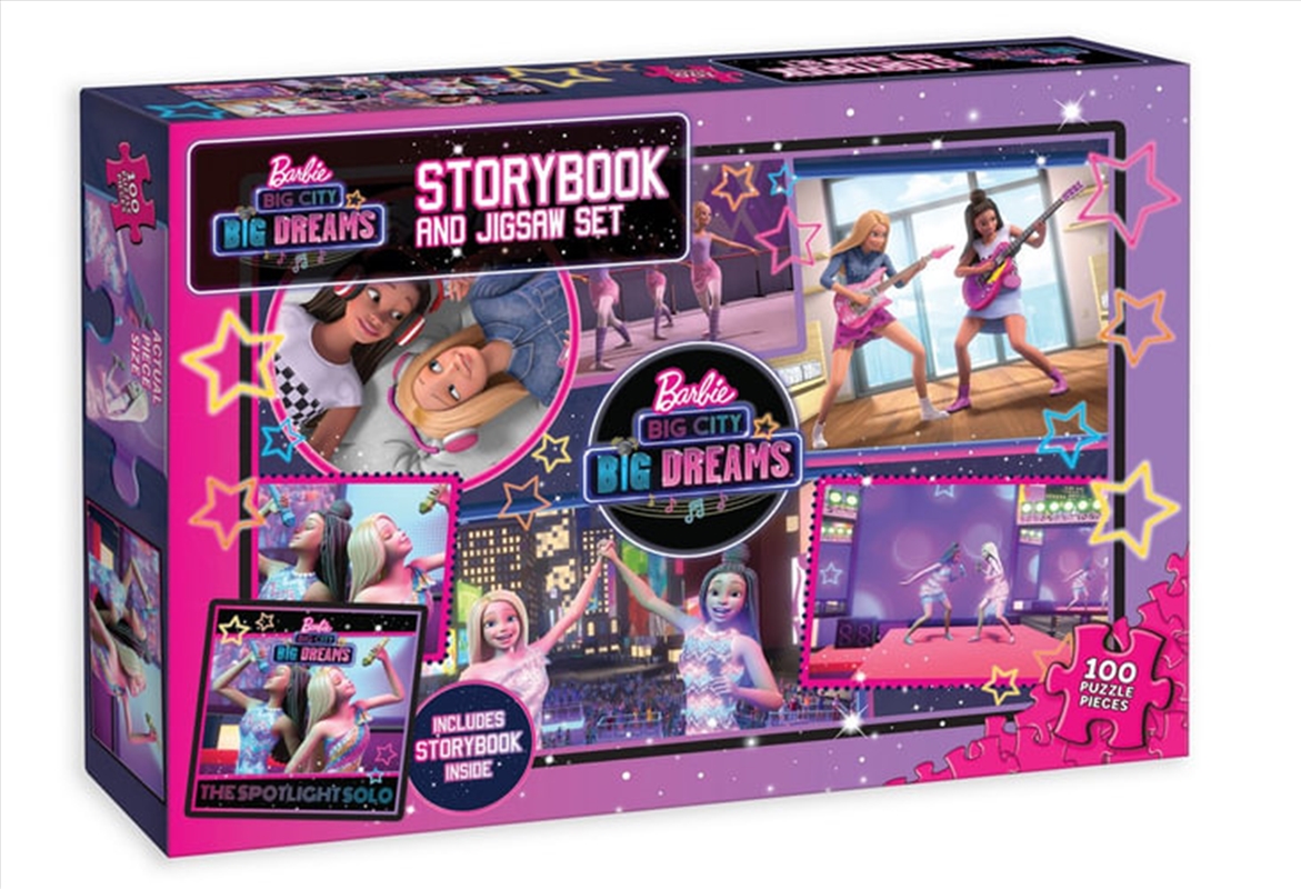 Barbie: Big City Big Dreams: Storybook and Jigsaw Set (100 Pieces)/Product Detail/Kids Activity Books