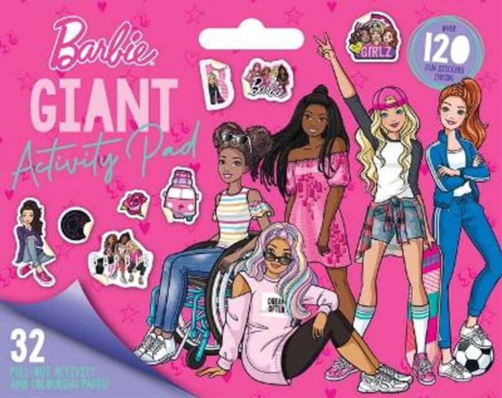 Barbie: Giant Activity Pad Mat/Product Detail/Kids Activity Books